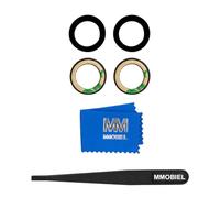 MMOBIEL Back Rear Camera Glass Lens Replacement Compatible with Samsung Galaxy Z Flip3 5G 2021 - Incl. Double Sided Adhesive, Tweezer and Cloth.