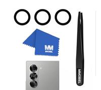 MMOBIEL Back Rear Camera Glass Lens Replacement Compatible with Samsung Galaxy Z Fold6 - Pre-Installed Adhesive, Tweezer and Cloth