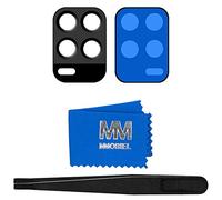 MMOBIEL Back Rear Camera Glass Lens Replacement Compatible with Xiaomi Mi 10 Lite 5G 2020 Incl. Double Sided Adhesive, Tweezer and Cloth