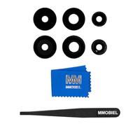 MMOBIEL Back Rear Camera Glass Lens Replacement Compatible with Xiaomi Poco X5 Pro 2023 - Incl. Double Sided Adhesive, Tweezer and Cloth.
