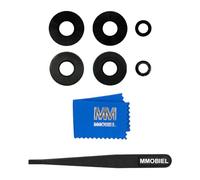 MMOBIEL Back Rear Camera Glass Lens Replacement Compatible with Xiaomi Redmi Note 12 4G 2023 - Incl. Double Sided Adhesive, Tweezer and Cloth.