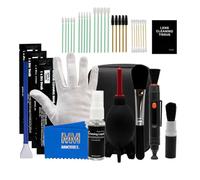MMOBIEL Camera Lens Cleaning Kit - 53 Pieces - Professional DSLR Camera Cleaning Kit with APS-C & Full Frame Swabs - Sensor Kits for DSLR, Mirrorless, Lens Cleaner - Incl. Manual