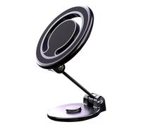 MMOBIEL Car Phone Holder Magnetic for MagSafe Magnetic Car Mount - 360° Rotation Phone Holder for Car Dashboard - Strong Magnet Foldable Car Mount for iPhone 16/15/14/13 Series, Samsung etc.