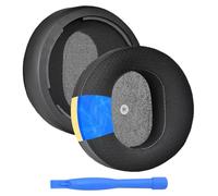 MMOBIEL Cooling Gel Ear Pads for Audeze Maxwell (Xbox & PS5) - Memory Foam Replacement Cushions with Noise Isolation, Soft Ice Silk Cover, and Easy Snap-On Fit - Black