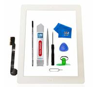 MMOBIEL Digitizer compatible with iPad 3 (White) 9.7 Inch Touchscreen Front Display Assembly
