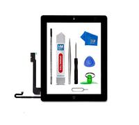 MMOBIEL Digitizer compatible with iPad 4 (Black) 9.7 Inch Touchscreen Front Display Assembly