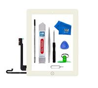 MMOBIEL Digitizer compatible with iPad 4 (White) 9.7 Inch Touchscreen Front Display Assembly