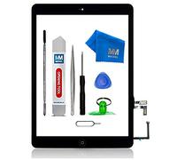 MMOBIEL Digitizer compatible with iPad Air (Black) 9.7 Inch Touchscreen Front Display Assembly