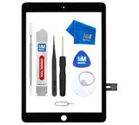 MMOBIEL Digitizer Front Glass Replacement Compatible with iPad 6 2018 6th Gen - A1893 A1954-9.7 Inch - Touch Screen Digitizer - Incl. Toolkit - Black