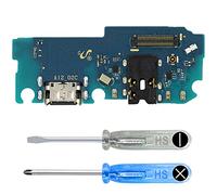 MMOBIEL Dock Connector Compatible with Samsung Galaxy A12 / M12-6.5 inch - Charging Port - Headphone Port/Microphone Replacement - Type C - Incl. Screwdrivers