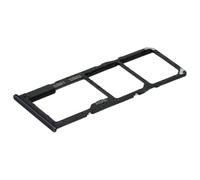 MMOBIEL DUAL SIM Card Slot Tray Holder Replacement Compatible with Samsung Galaxy A51 / A71 2020 - Incl. Rubber Gasket and Sim Pin - Black