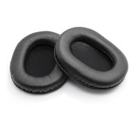 MMOBIEL Ear Pads Replacement for Audio Technica ATH-M50 / M50X / M50XBT / M50RD / M40X / M30X / M20X / MSR7 / SX1 Headset Memory Foam and Protein PU Ear Pad Cushions - Earpads Replacement - Black