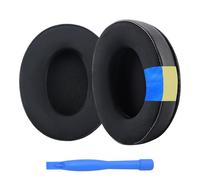 MMOBIEL Ear Pads Replacement for HyperX Cloud Alpha, Alpha S, Pro, 3, III, 2, II, 1, CloudX, CloudX Stinger, Flight, Chat, Flight Stinger Core, Mix, Orbit S - Memory Foam, Ice Silk Fabric - Black