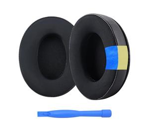 MMOBIEL Ear Pads Replacement for HyperX Cloud Alpha, Alpha S, Pro, 3, III, 2, II, 1, CloudX, CloudX Stinger, Flight, Chat, Flight Stinger Core, Mix, Orbit S - Memory Foam, Ice Silk Fabric - Black