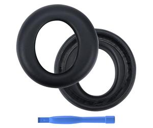 MMOBIEL Ear Pads Replacement for Sony PlayStation 5 Pulse Elite Wireless Headset PS5 Memory Foam and Protein PU Ear Pad Cushions - Noise Isolation Earpads Replacement - Black
