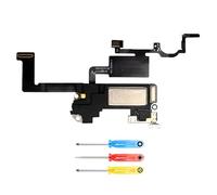 MMOBIEL Earpiece Speaker Compatible with iPhone 12/12 Pro - Earspeaker/Ear Piece Replacement - Incl. Proximity Sensor and Screwdrivers