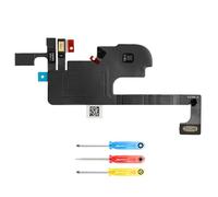 MMOBIEL Earpiece Speaker Flex Cable Compatible with iPhone 14 - Ear Speaker Flex Replacement - Top Ear Piece Repair - Incl. Screwdrivers