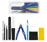 MMOBIEL Gundam Model Tool Kit for Model Assemble Building Repairing and Fixing DIY Craft Kit - Hobby Building Craft Set - Model Basic Tools Craft Set - 14 Pcs