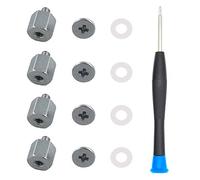 MMOBIEL M.2 Standoff PC Screws Set Compatible with Asus Motherboard NGFF/NVMe Laptop, Notebook, Electronics, Computers and PC Board - 4 Pcs Set - Incl. Screwdriver