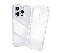 MMOBIEL Phone Case Compatible with iPhone 15 Pro Max - Clear Case - Slim Fit Shockproof Phone Protector - Casing with Shock Absorption Bumper - Ultra Thin
