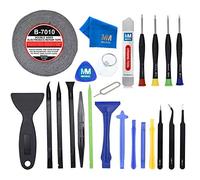 MMOBIEL Repair Tool Kit Compatible with iPhone, iPad, Samsung, Tablet, Laptop, Nintendo and More - Precision Screwdriver Set - 24 Pcs - Complete Professional Universal Toolkit