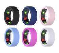 MMOBIEL Ring Protector for Samsung Galaxy Ring [6 Pack] Silicone Cover for Samsung Galaxy Smart, Oura Gen3 etc. - Elastic Case for Gym and Working Out - Size 6/7/8/9/10/11/12/13