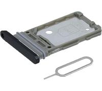 MMOBIEL SIM Card Slot Tray Holder Replacement Compatible With Samsung Galaxy S21 5G / S21-6.2 inch - 2021 - Incl. Rubber Gasket and Sim Pin (Gray)