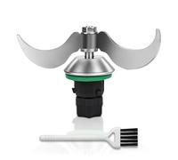MMOBIEL Stainless Steel Dough Knife for Thermomix TM7, TM6 & TM5 - Dough Mixing Knife Replacement Part Ideal for Bread Dough, Pizza Dough & More - No Dough Residue - For Thermomix Food Processor
