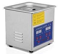 MMOBIEL Ultrasonic Cleaner - Capacity 1.3L - Ultrasonic Jewellery Cleaner Machine - Ultrasonic Glasses Cleaner with Heater and Timer - Sonic Cleaner for Jewellery, Glasses, Dental/Lab Tools and more