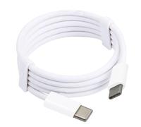 MMOBIEL USB C to USB C Charger Cable - Fast Charging Data Lead for MacBook Air/Pro, iPad Air/Pro, iPhone 16/15, Samsung Galaxy S24/S23/S22/S21, Pixel 3/4-1m /3ft - White