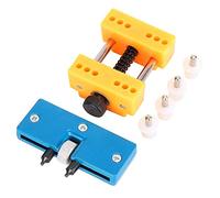 MMOBIEL Watch Case Back Opener Adjustable Remover Screw Wrench and Watch Holder Tool for Battery Replacing and Repair