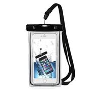 MMOBIEL WaterProof Phone Pouch Compatible with iPhone 16/15/14/13/12, Samsung Galaxy S25/S24/S23/S22/S20 and More-up to 6.7 Inch - Protective Case Dry Bag-Floating Pouch Cell Phone Incl. Strap - Black