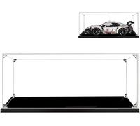 MMOC Acrylic Display Case for Lego 42096 Technic Porsche 911 RSR, Cover, Dustproof, Miniatures, Model Making (2 mm)