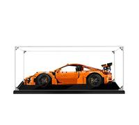 MMOC Acrylic Display Case for Lego Technic Porsche 911 GT3 RS 42056, Cover, Dustproof, Miniatures, Model Making (2 mm)