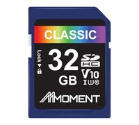 MMOMENT 32GB Full-Size SDHC Card Compatible with Camera, PC, A1, UHS-I, U1, V10, Class 10, Read Speed Up to 97 MB/s,Write Speed Up to 25MB/s