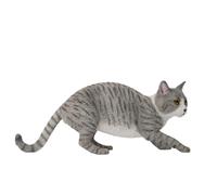 MMOS X JXK Resin Cat Statue Realistic Cat Figurine for Table Decor Durable Polyresin with Intricate Details Gifts for Cat Lovers