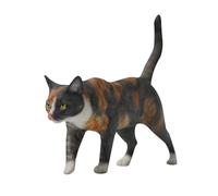 MMOS X JXK Resin Chinese Cat Statue for Table Decor - Durable Polyresin Figurine With Intricate Details - Gifts for Cat Lovers