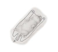 MMOS X JXK Sleeping Cat Statue Resin Cat Figurine for Table Decor Durable Polyresin with Intricate Details Gifts for Cat Lovers