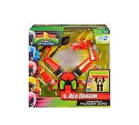 Power Rangers Red Dragon Thunderzord Action Figure - Mighty Morphin Zord Toy with Dragon & Warrior Modes, Converts to Thunder Megazord Torso & Cockpit
