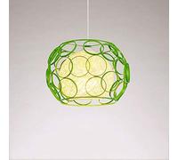 MMRTDJDR American Country Loft Pendant Ceiling Lights Rattan Shade Creative Hanging Ceiling Lights E27 Base Iron Chandelier Light Industrial Retro Hemp Iron Suspension Light Restaurant Lamp,Green