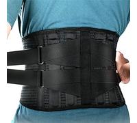 MMRTDJDR Back Support Brace Belt For Men & Women Lumbar Support For Back Pain Relief, Herniated Disc, Sciatica, Scoliosis - Breathable Corrector Adjustable Support Straps