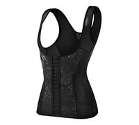 MMRTDJDR Breathable Workout Tops for Women Tummy Control Shapewear Slim Tank Top Underwear Compression Vest Corset Undershirt