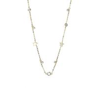 MMRTDJDR Clavicle Chain Woman Multi-Element Mini Pearl Pendant Pentagram Star Necklace Short Neck Chain,