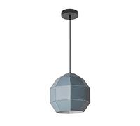 MMRTDJDR Colored Single Head Metal Hanging Light, Nordic Minimalist Style E27 Chandelier, Ceiling Pendant Lamp, Restaurant Bar Decoration Lighting Fixture, Adjustable Height