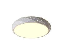 MMRTDJDR Creative 24W LED Lighting Art Villa LOFT Entrance Acrylic Ceiling Light Modern Simple Iron Metal Ceiling Lamp Stairway Retro Saving Lamp Chandelier Color : 3000K Warm Light