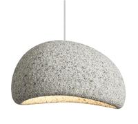 MMRTDJDR Creative Japanese High-density Polystyrene Pendant Lamp,E27 Base Single-head Chandelier,Personality Industrial Style Hanging Light,Living Room Hotel Office Decorative Lighting Fixtures