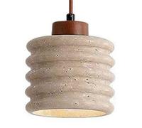 MMRTDJDR Creative Personalized Marble Hanging Light, E27 Light Source Flush Mount Chandelier, Japanese Industrial Style Pendant Lamp, Kitchen Living Room Bedroom Decoration Light Fixtures