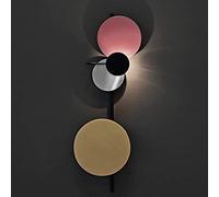 MMRTDJDR Creative Planet Wall Lamp, Bedding Wall Lights Led Shadow Wall Light for Living Room Background Wall Restaurant Cafe Hallway Decorative Lighting Wall Lamp,Pink