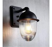 MMRTDJDR Die-Cast Aluminum Wall Lantern, American Retro Outdoor Wall Lamp Traditional Waterproof Ip65 Wall Illumination for Garage Front Garden Patio Path Bollard Decoration