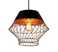 MMRTDJDR E27 Base Single-head Pendant Light,Retro Industrial Creative Metal Hanging Lamp,American Personality Chandelier,Office Hotel Restaurant Decorative Lighting Fixtures